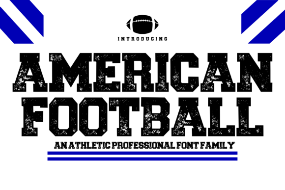 American Football Font: Friendly Display Type for Digital Campaigns