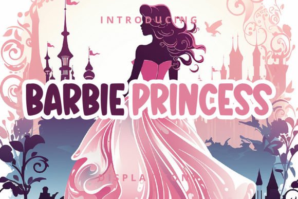Barbie Princess Font: Retro Display Type for Campaigns