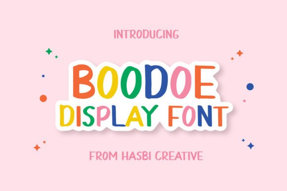 Boodoe Font: A Playful Typeface for Branding