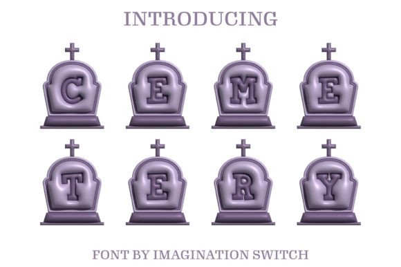 Cemetery Inflated Font: A Display Typeface for Bold Campaigns