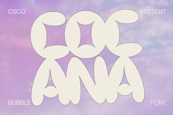 Cocana Font: Playful Typography for Digital Campaigns