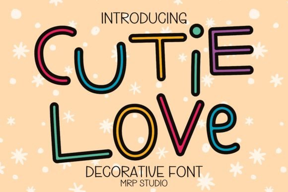 Cutie Love Font: Adding Charm to Campaign Visuals