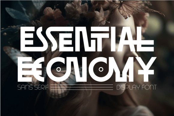 Essential Economy Font: Bold Display Type for Digital Ads
