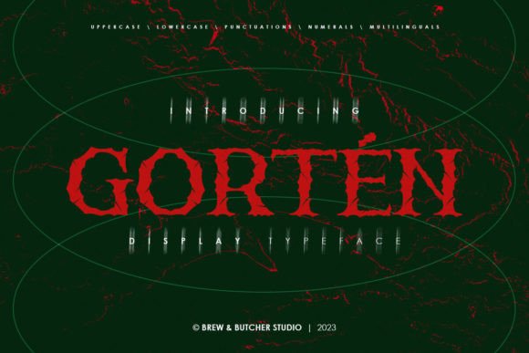 Gorten Font Review: Elevating Campaign Visuals