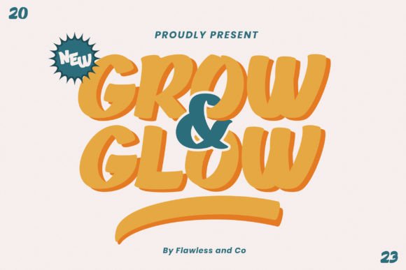 Grow and Glow Font: Adding Whimsy to Web Layouts