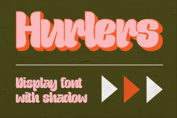 Hurlers Font: A Retro Display Typeface for Makers