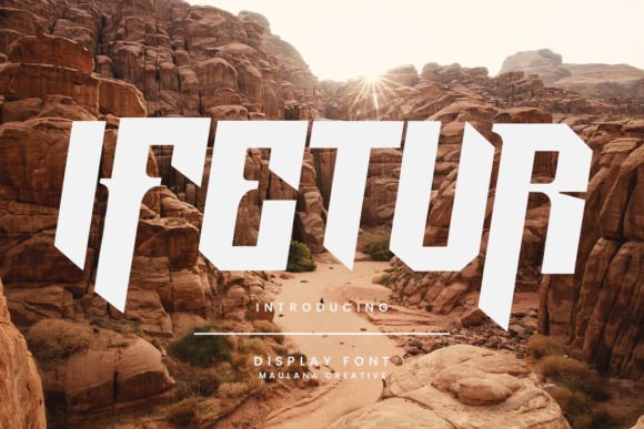 Ifetur: A Designer’s Take on This Display Font