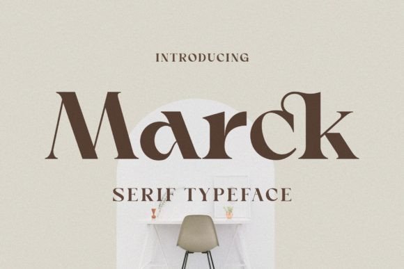 Marck Font: A Modern Serif for Handmade Products