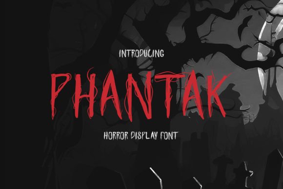 Phantak Font: Crafting Horror UI for Digital Brands