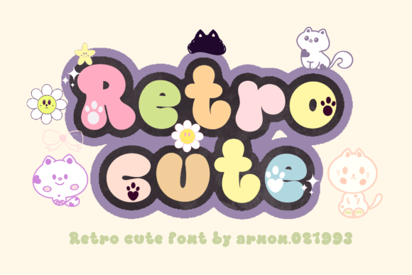 Retro Cute Font: Testing a Playful Typeface for Branding
