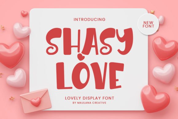 Shasy Love Font for Editorial Design