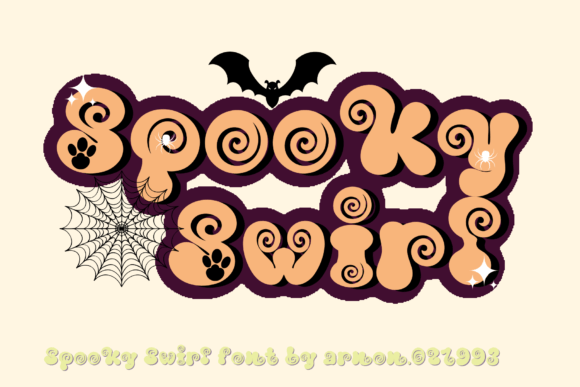 Spooky Swirl Font: Elevating Seasonal Brand Visuals
