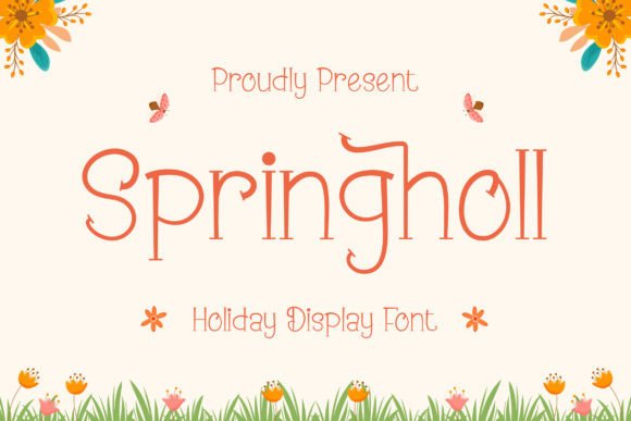 Springholl Font: Adding Festive Joy to Web Layouts
