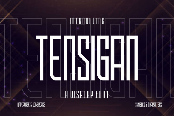 Tensigan Font Review: Elevating Digital Brand Identity