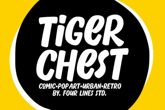 Tiger Chest Font: Adding Urban Pop Vibes to Editorial Layouts