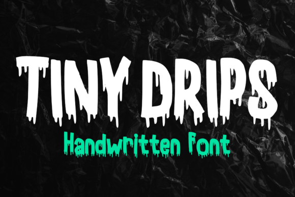Tiny Drips Font: A Web Designer’s Layout Review