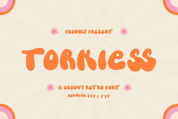 Torkless Font: Retro Editorial Design & Layouts