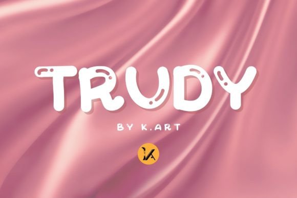 Trudy Font: Adding Joy to Digital Layouts