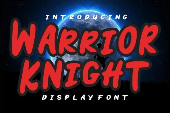 Warrior Knight Font: Bold Display Type for Web Design